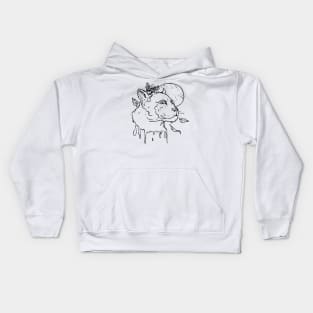 Melting Panther Kids Hoodie